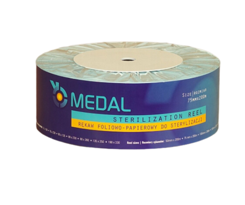 Rękaw do Sterylizacji Narzędzi 7,5cm/200m MEDAL