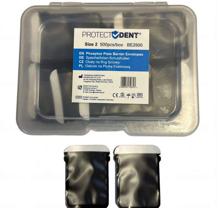 Osłonka płytki RTG No.2 500szt 33x44mm