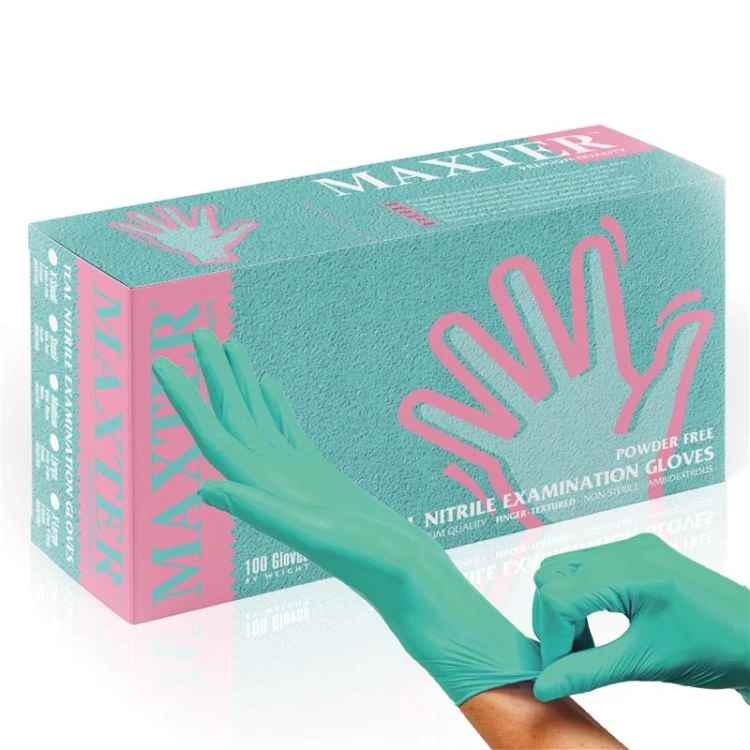 Rękawice nitryl M MAXTER
