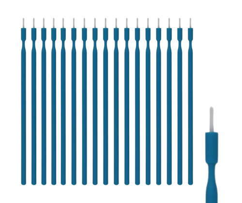Pędzelki micro na uchwycie (op. 100 szt.)