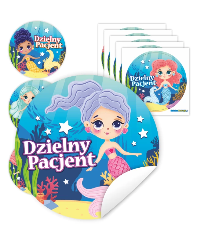 Naklejki-Dzielny-Pacjent