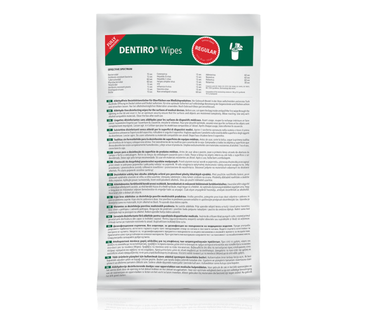 OCC Chusteczki Dentiro Wipes 120 szt. classic