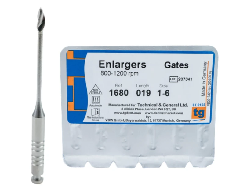 Poszerzacze kanałowe Gates Enlargers | TG – zestaw 6 szt.