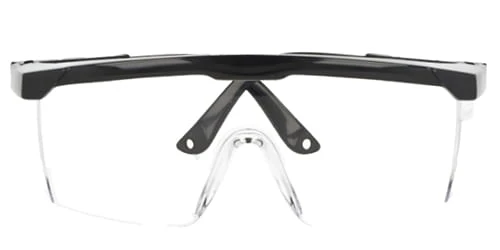Transparentne przeciwodpryskowe okulary ochronne