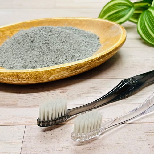 Japońskie szczoteczki z proszkiem z lawy z góry Fuji