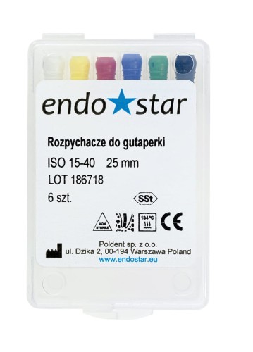 Rozpychacze do gutaperki Spreader | POLDENT