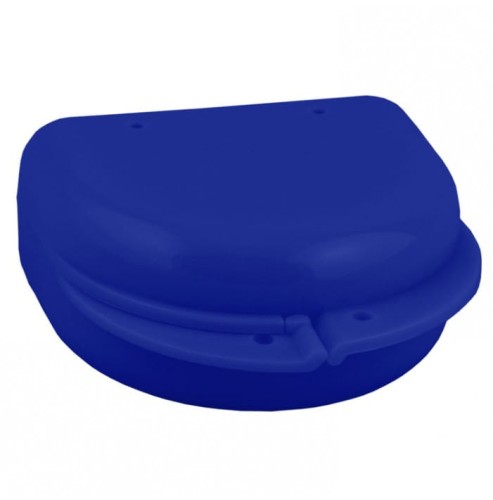 Pudełko ortodontyczne 1szt. Granat Classic Midi