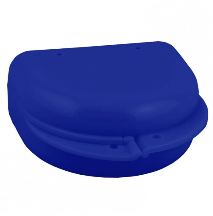 Pudełko ortodontyczne 1szt. Granat Classic Midi