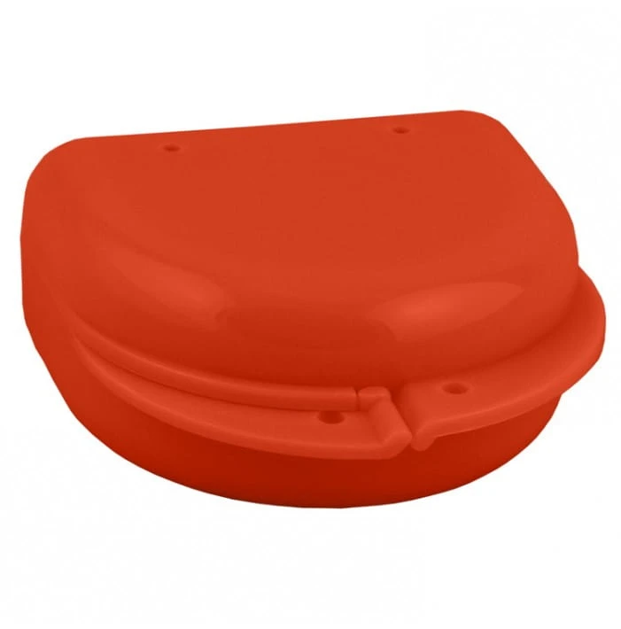 Pudełko ortodontyczne 1szt. Czerwone Classic Midi