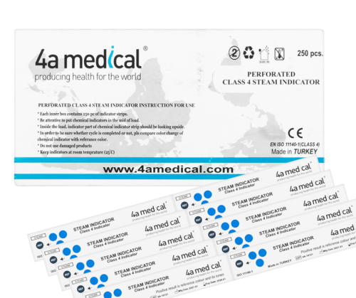 Paski do Sterylizacji 4 Klasa 250 szt. | 4a Medical