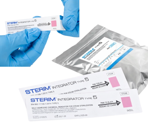 Paski do Sterylizacji Kl. V – 250 szt. | INS5L Samoprzylepne
