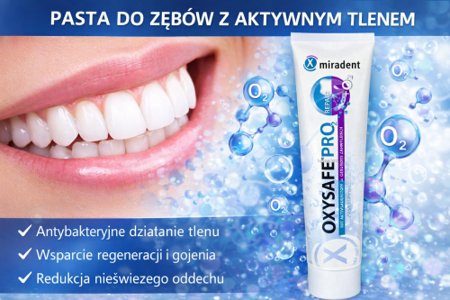Pasta do zębów z aktywnym tlenem OXY SAFE PRO
