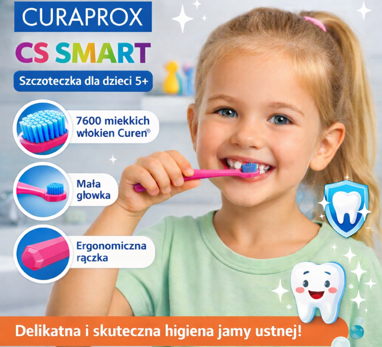 Curaprox Szczoteczka dla dzieci CS Smart