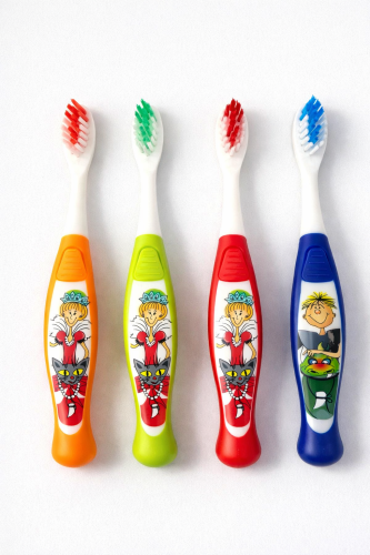 SZCZOTECZKA DO ZĘBÓW dla dzieci 1 szt z zawieszką