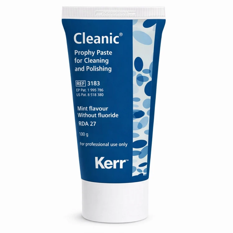 Pasta Polerska Cleanic z fluorem 3183 – mięta 100g | Kerr