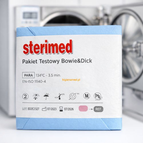 Test Bowie & Dick Testy do kontroli sterylizacji STERIMED