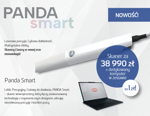 PANDA Smart – skaner wewnątrzustny + dedykowany komputer za 1 zł