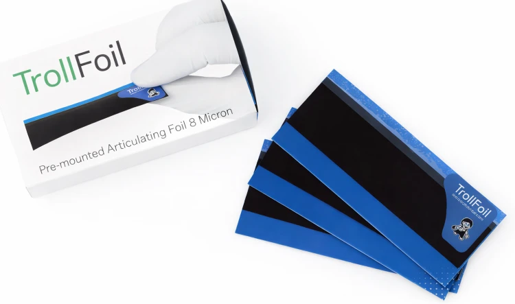 TrollFoil Blue 8mic Kalka na ramce 100sztuk