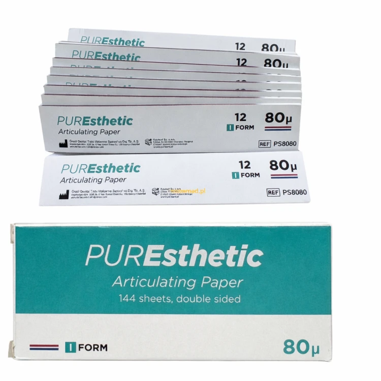 KALKA PROSTA 80mic niebiesko-czerwona 144 szt. PUREsthetic