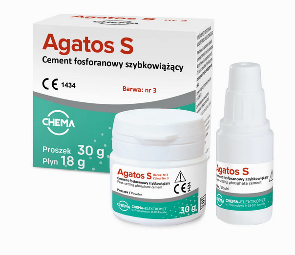 Agatos cement fosforanowy szybkowiążący