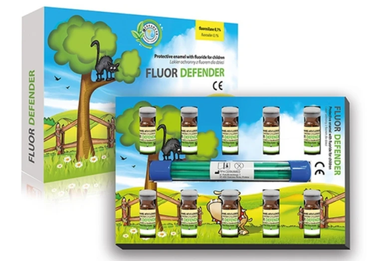 Fluor Defender - Lakier ochronny z fluorem dla dzieci