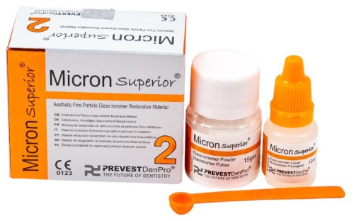 Micron Superior- estetyczny glasjonomer na wypełnienia