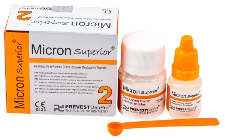 Micron Superior- estetyczny glasjonomer na wypełnienia