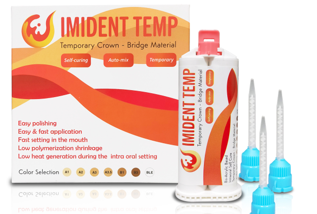 Imident Temp- materiał na tymczasowe korony i mosty