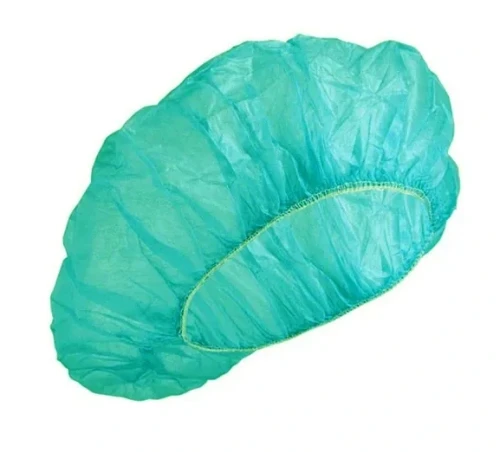 Czepek medyczny 100 sztuk Zielony