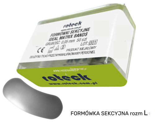 Formówki sekcyjne z krawędzią L