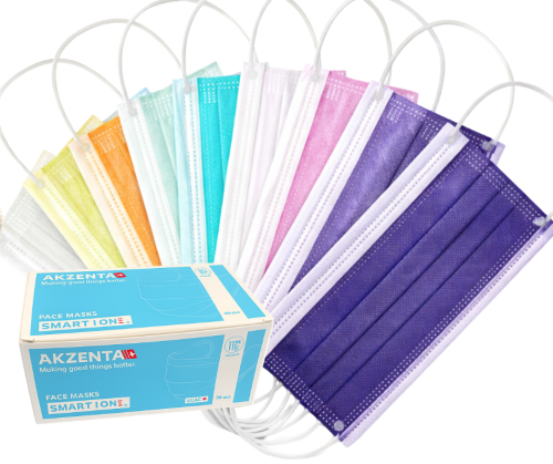 Maseczki Medyczne AKZENTA 50 sztuk