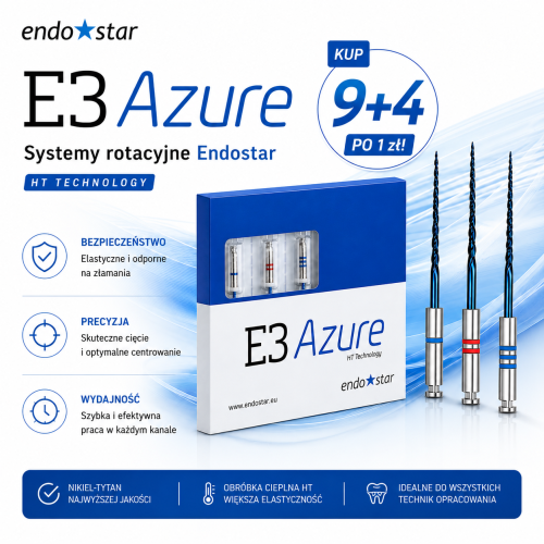 Promocja E3 Azure (6szt) 9+4 | Endostar