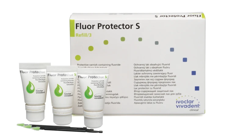 Fluor Protector S 3 x7 g – lakier ochronny z fluorem | Ivoclar