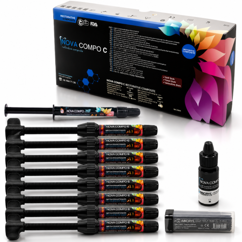 Nova Compo C Zestaw 8x4g+Bond