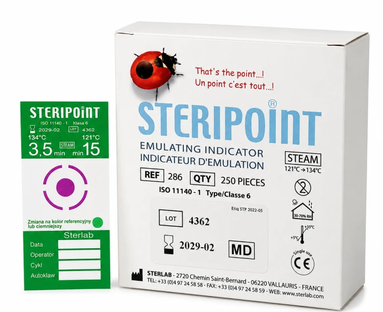 STERIPOINT Type 6 test emulacyjny klasy 6