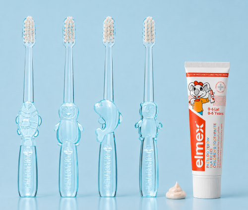 Crystal Fresh Fuji – szczoteczka dziecięca Shinyei + pasta 12 ml