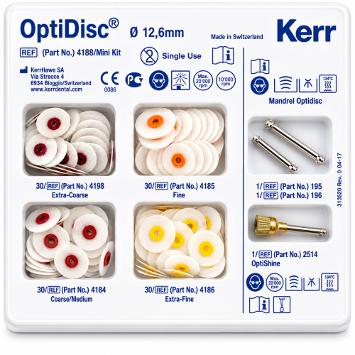 OptiDisc Mini Kit 4188 /12,6mm/120szt + akcesoria
