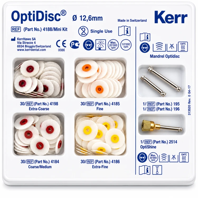 OptiDisc Mini Kit 4188 /12,6mm/120szt + akcesoria