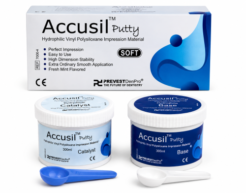 Accusil Putty Soft- silikonowa masa wyciskowa I warstwa