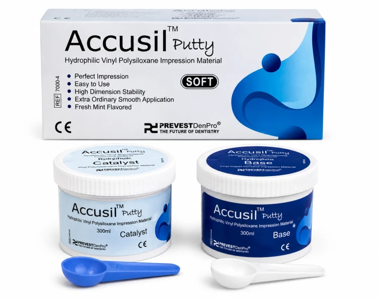 Accusil Putty Soft- silikonowa masa wyciskowa I warstwa