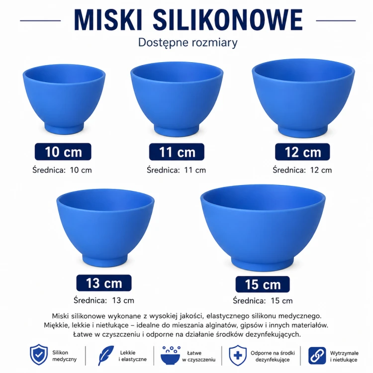Miska do alginatów i gipsu