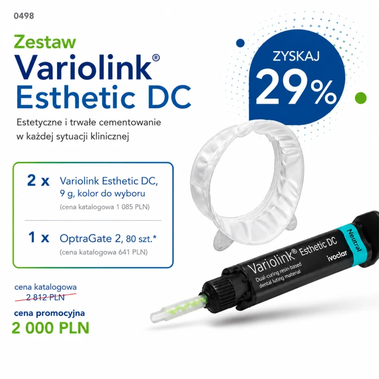 Variolink Esthetic DC, 9 g + 1 x OptraGate 2
