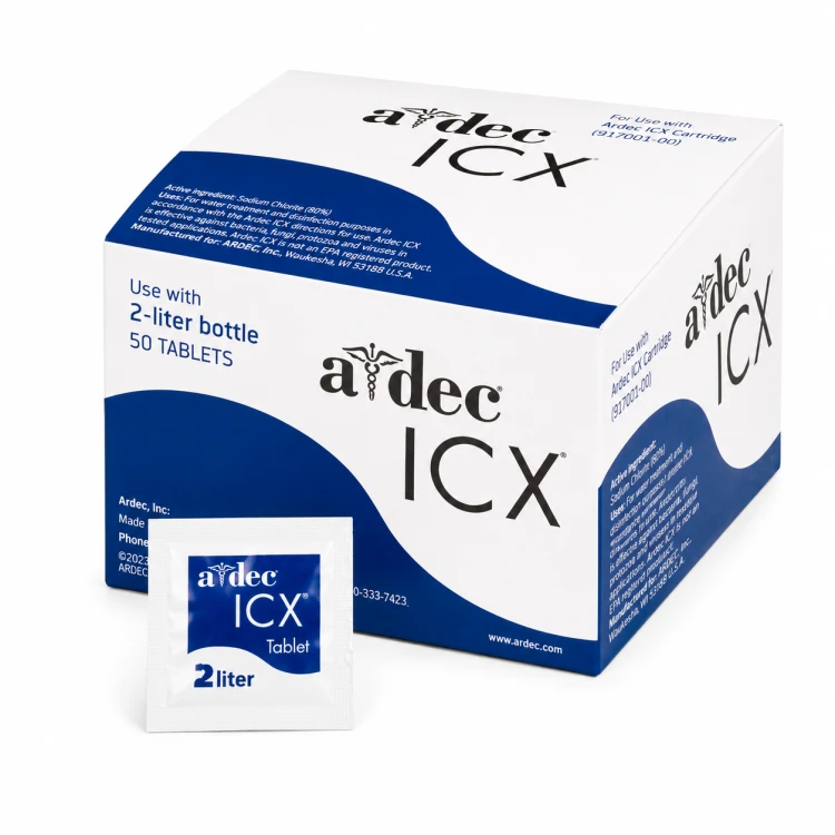 ICX A-dec – tabletki czyszczące do systemu wodnego 2l -50 sztuk
