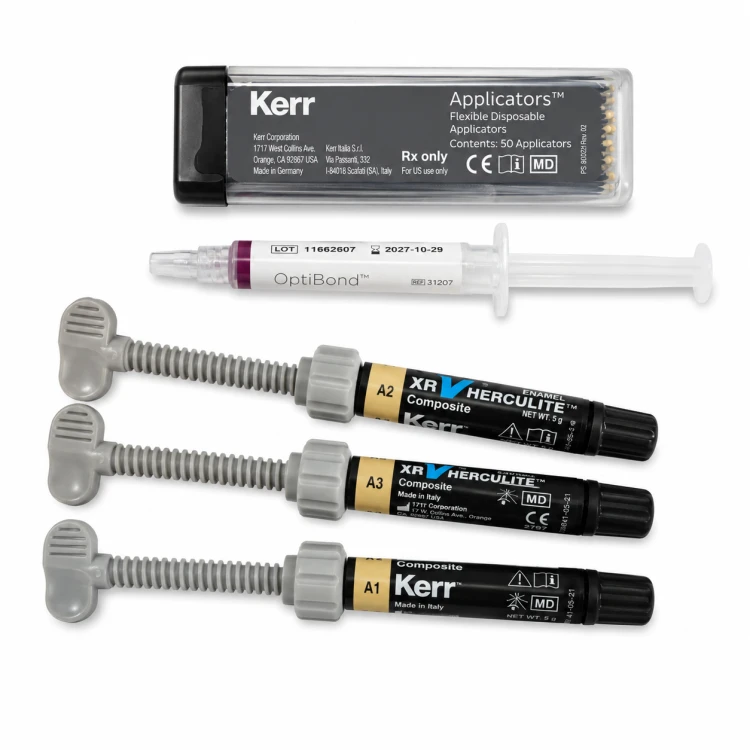 Herculite XRV 5g A2, A3, A1 ENAMEL +Wytrawiacz +Aplikatory