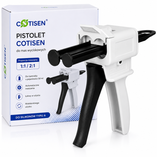 Pistolet do mieszania i aplikacji mas