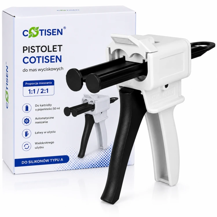 Pistolet do mieszania i aplikacji mas