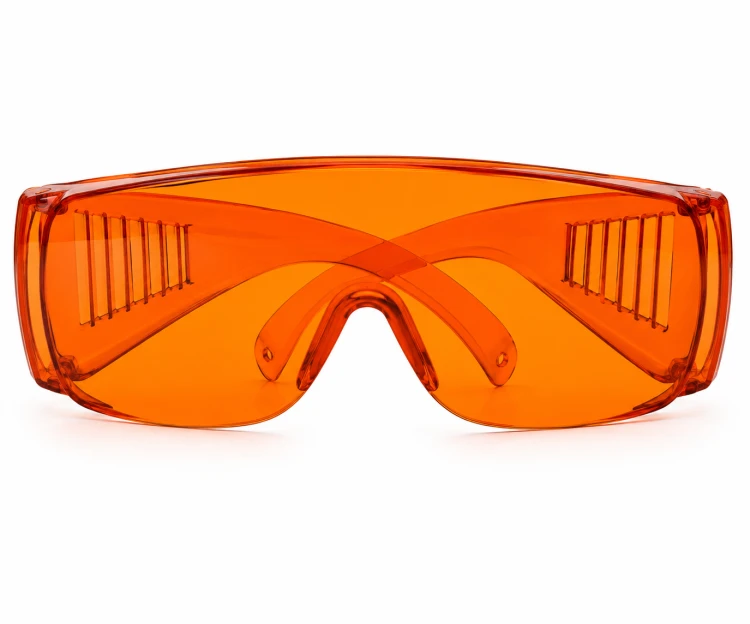 Okulary Ochronne UV 100% | Pomarrańczowe