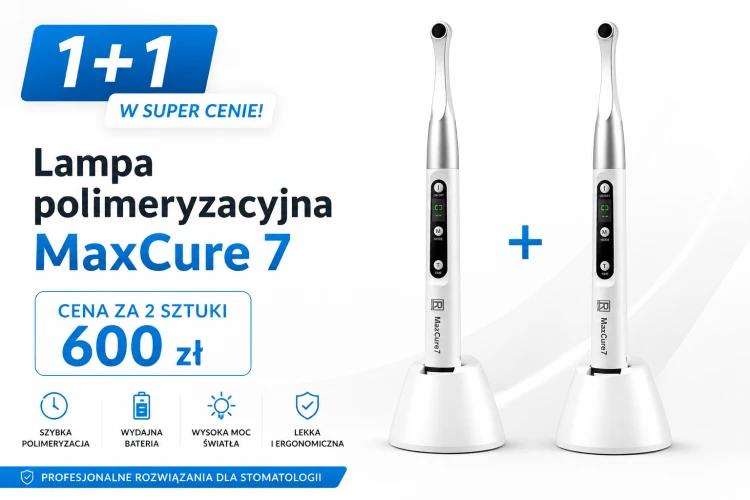 Lampa polimeryzacyjna MaxCure 7 1+1
