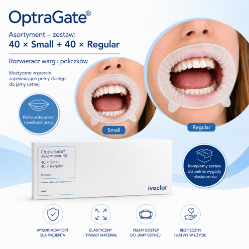 OptraGate Ivoclar 80 sztuk Assort.