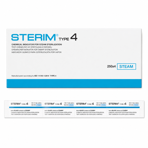 Test klasy 4 STERIM 250x4 szt. SIM-250